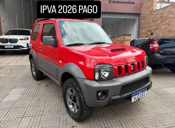 SUZUKI JIMNY 1.3 4ALL 4X4 16V GASOLINA 2P MANUAL SUZUKI JIMNY 1.3 4ALL 4X4 16V GASOLINA 2P MANUAL